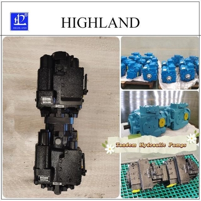 Pompes hydrauliques en tandem pour un fonctionnement en douceur