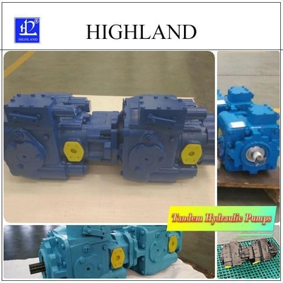 Pompes hydrauliques en tandem stables et puissantes pour les applications industrielles