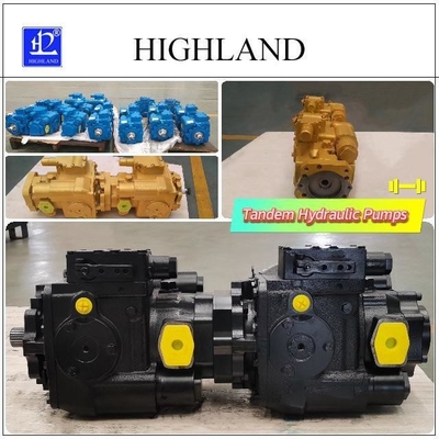 Pompes hydrauliques en tandem stables et puissantes pour les applications industrielles