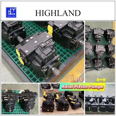 Pompes à pistons axiaux hydrauliques avec technologie avancée de plaque d'étirement