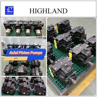 Pompes à pistons axiaux hydrauliques avec technologie avancée de plaque d'étirement