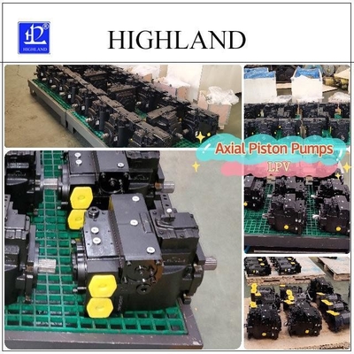 Pompes à pistons axiaux hydrauliques avec technologie avancée de plaque d'étirement