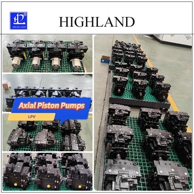 Pompes à pistons axiaux hydrauliques avec technologie avancée de plaque d'étirement
