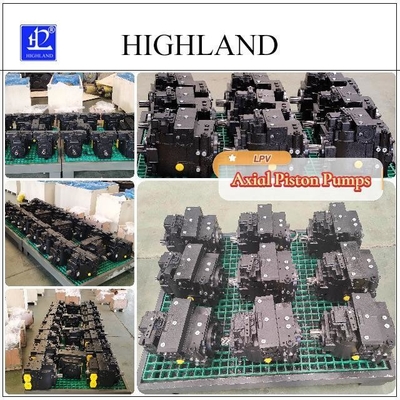 Pompes à pistons axiaux hydrauliques avec technologie avancée de plaque d'étirement